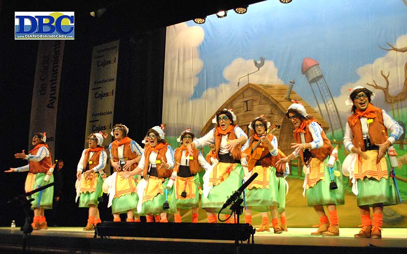 Chirigota: Las comadronas de Villacapona de la Frontera