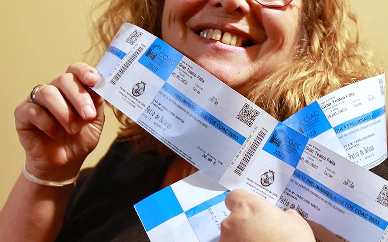 Agotadas en tres horas las entradas de la final del Falla