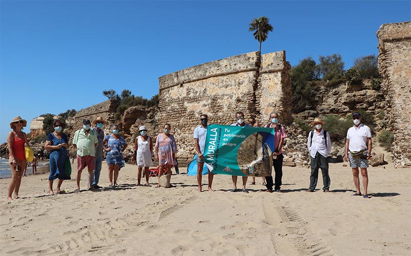 Costas prevé intervenir al fin en las murallas de Santa Catalina para frenar su degradación