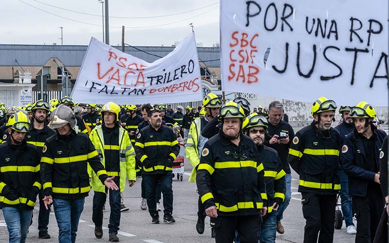 Bomberos gaditanos continúan su lucha ante la “falta de personal”: “llevamos más de 18 años sin ver cómo se crea una plaza nueva”