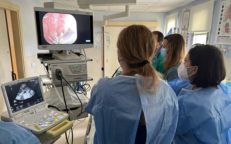 La ecobroncoscopia entra en el Hospital de Jerez