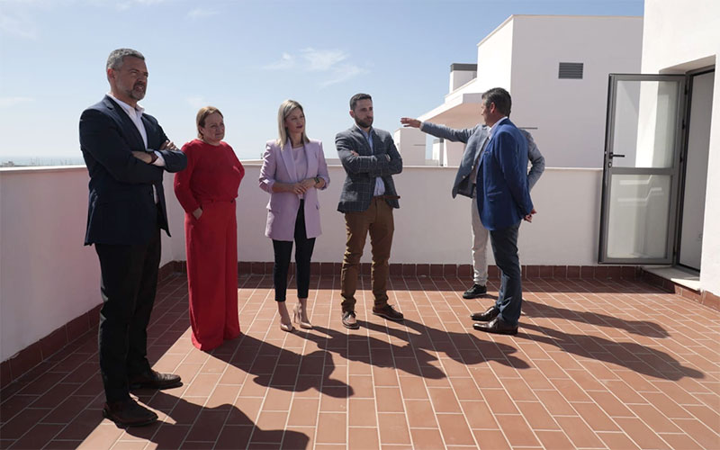 Lista la promoción pública en el solar de los maestros: nuevos vecinos para “revitalizar” una barriada señera de Rota
