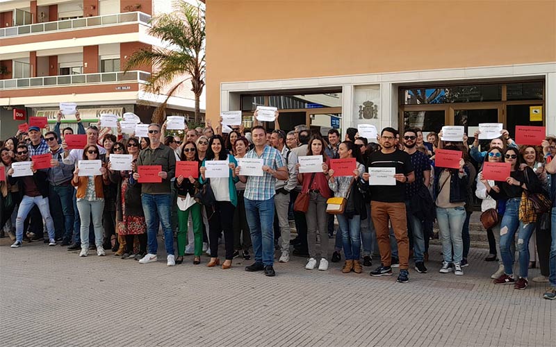 Funcionarios de Justicia de Cádiz ‘paran’ para exigir al Ministerio “una subida salarial justa”