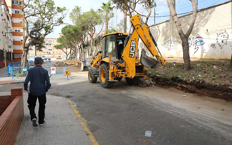La obra de “remodelación” de la calle Tercio del Mar Océano se extenderá durante cinco meses