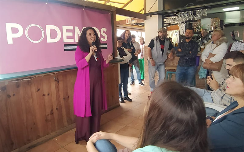 Podemos presenta su lista electoral en La Isla: “desde la oposición hemos hecho más por la industria que el gobierno de Cavada”