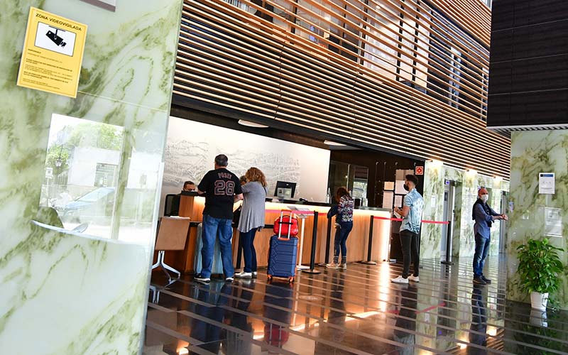 Los hoteles de la provincia gaditana han alojado en el primer trimestre a 378.000 personas, un 26% más que en las mismas fechas de 2022
