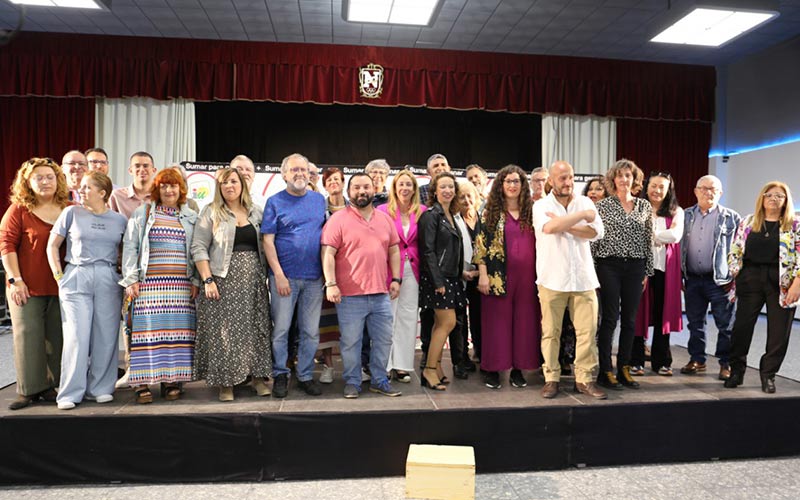 La Confluencia jerezana de IU y Ganemos desvela su lista electoral “amplia, diversa, inclusiva y fuerte” para el 28-M