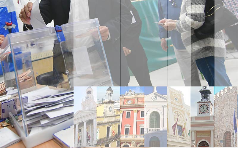 Candidaturas presentadas en Puerto Real a las elecciones municipales del 28-M de 2023