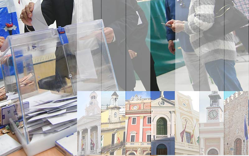 Candidaturas presentadas en El Puerto a las elecciones municipales del 28-M de 2023