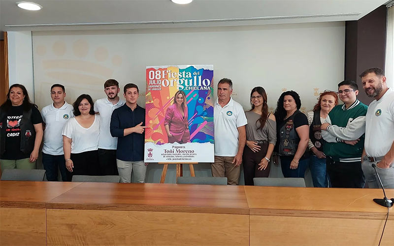 Toñi Moreno pregona el Orgullo en Chiclana