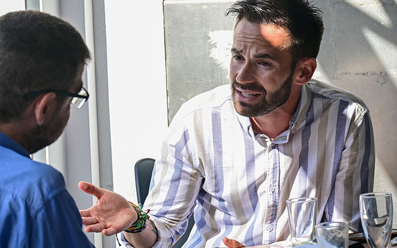 David de la Cruz: “La felicidad es un derecho que está más cerca en Cádiz tras ocho años de Kichi”