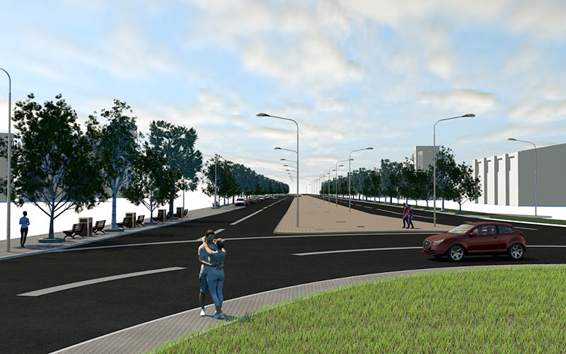Hacer “más paseable” la avenida de Astilleros “entre barrios obreros y el centro histórico”