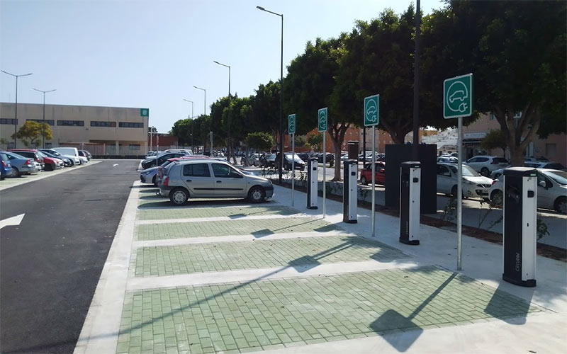 La Isla estrena su primer “aparcamiento táctico”
