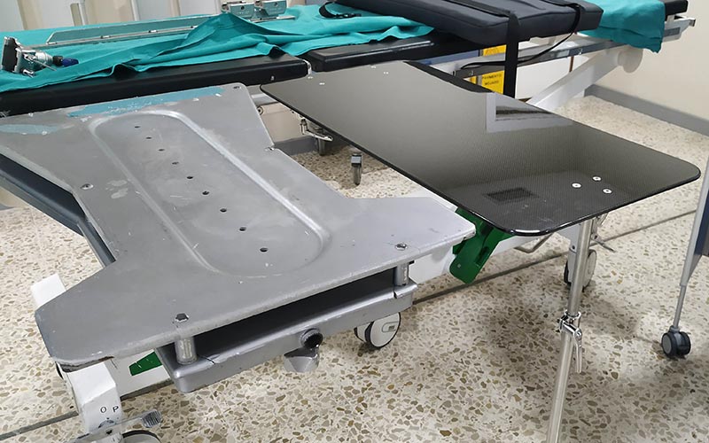 La firma portuense Titania explora una actividad inexistente en Andalucía: aplicar materiales aeroespaciales a quirófanos de traumatología