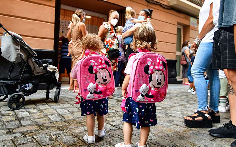 El 3,4% de familias gaditanas se queda sin plaza escolar para su hijo en el colegio primera opción