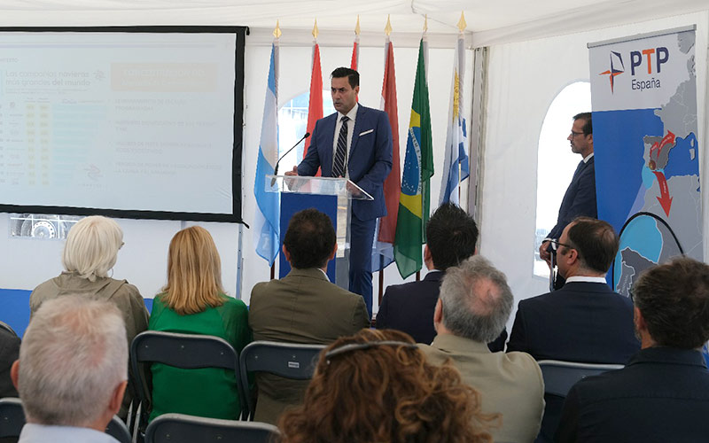 Desde Sudamérica a Europa: PTP Group comienza a hacer realidad su apuesta por la Bahía de Cádiz como plataforma logística