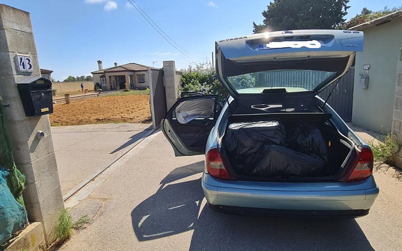 Detenido en Chiclana con 200 kilos de hachís