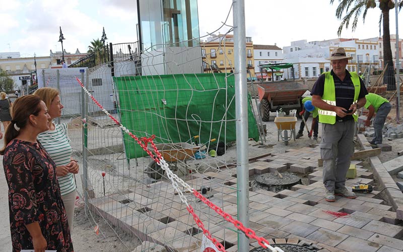 El recién conformado Gobierno chiclanero pide al PP que “no mienta desde el primer día”: la obra de la Alameda del Río “no acaba en junio”