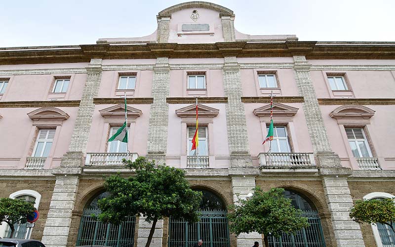 La Diputación de Cádiz logra 3 millones de euros de fondos Next Generation para la “rehabilitación sostenible” del Palacio Provincial