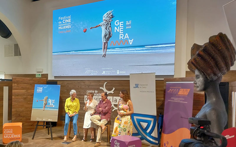 Generamma, festival afincado en Chiclana en torno al cine realizado por mujeres, prepara su tercera edición: “será una gran ventolera”