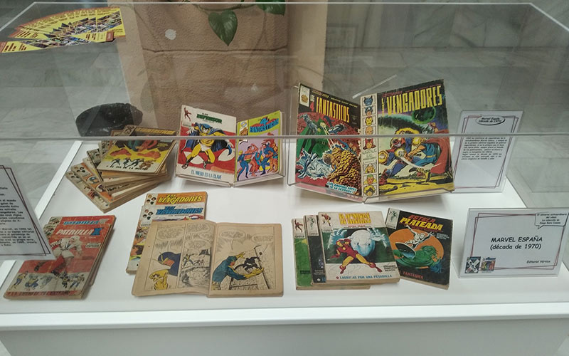 La UCA expone la colección de cómics de Diego Baro Cosano, un aficionado “extraordinario”
