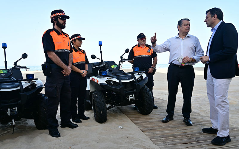 La Junta elige la Victoria en Cádiz para dar publicidad a su Catálogo de Playas de Andalucía, que incorpora un “asistente conversacional”