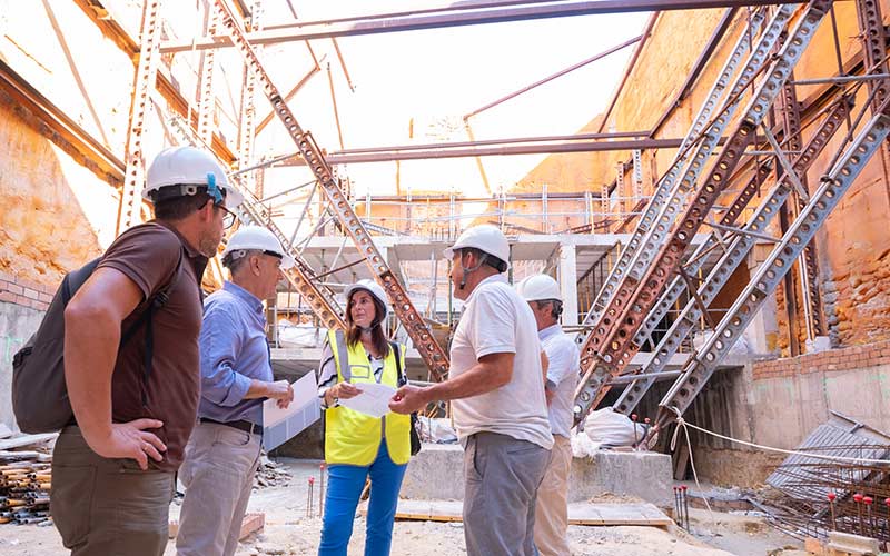 La “delicada” obra en Santiago 11 alcanza el 15% de ejecución: “clave para revitalizar el centro”