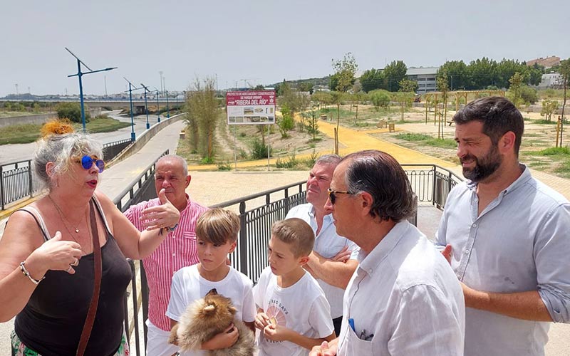 Chiclana ‘estrena’ su parque de la Ribera del Río
