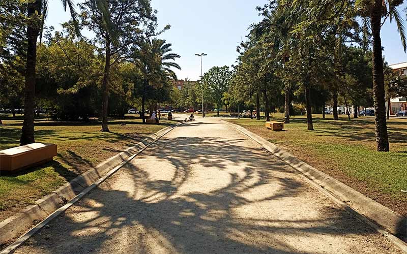 Ya no habrá más asfalto en parques de Jerez
