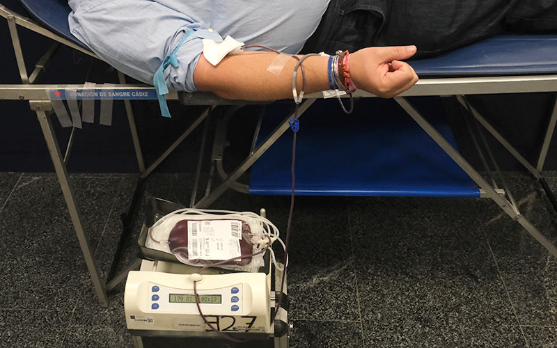 Animan a los gaditanos a donar sangre también en verano: “las necesidades son continuas”