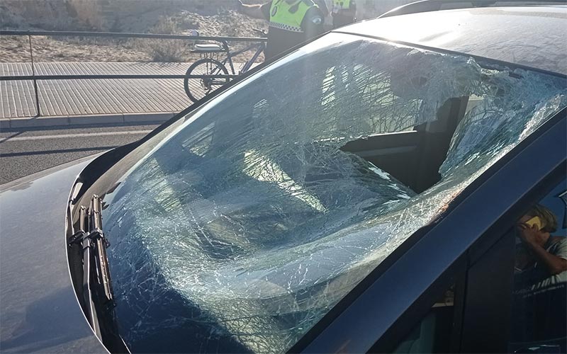 Atropellado en la autovía a la salida de Cádiz