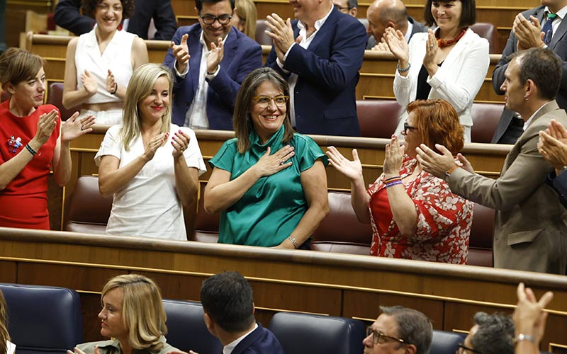 La diputada gaditana Esther Gil de Reboleño (Sumar) llega a vicepresidenta tercera del Congreso, con mayoría progresista en la Mesa