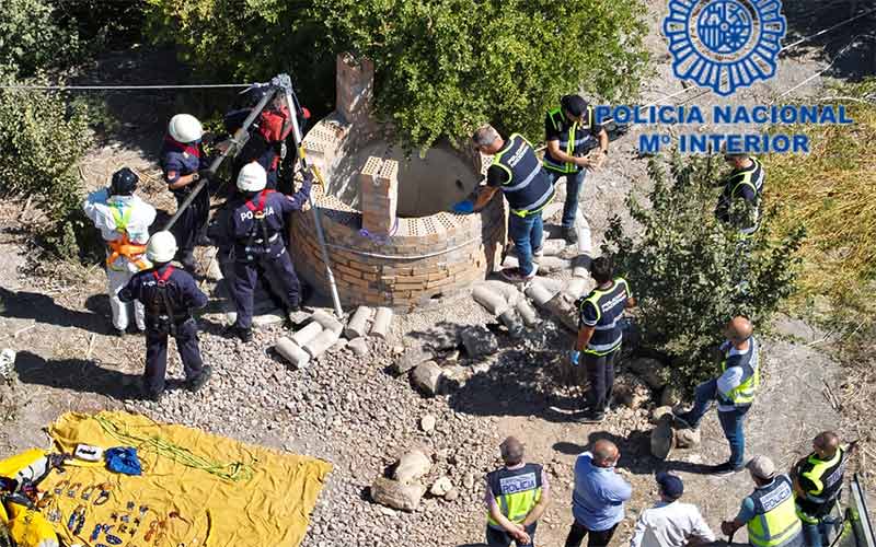 Hallado “a gran profundidad” en un pozo de la zona rural de Jerez el cadáver de una mujer