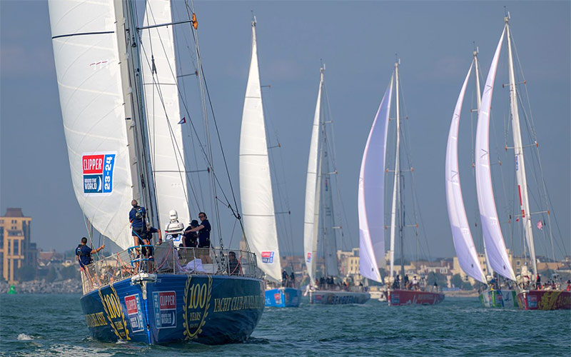 La “mayor y más dura” regata oceánica del mundo, la Clipper Race, hace escala en El Puerto