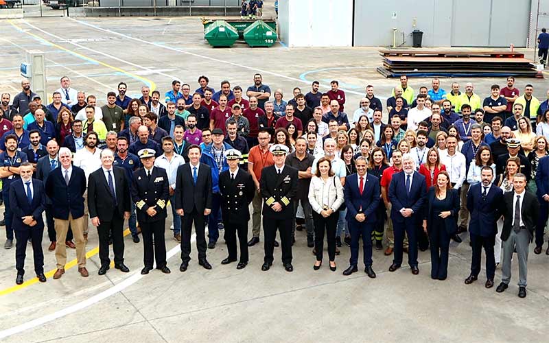Navantia reconoce el “esfuerzo” del personal propio y de contratas en la Base de Rota por diez años de “cumplimiento” del programa US Navy