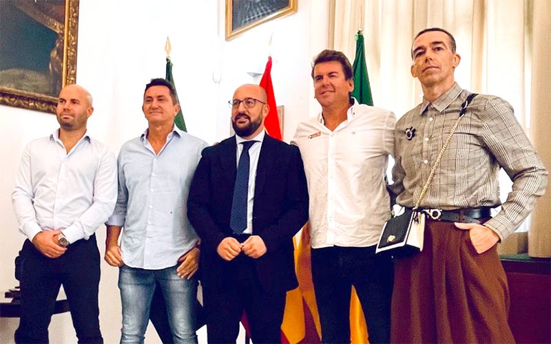 Marcos Arcadio, Pascual y Borja, los “orgullosos” e “ilusionados” próximos RRMM de El Puerto