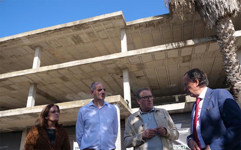 La estructura abandonada junto a la zona comercial de Los Gallos ‘revivirá’ acogiendo apartamentos en régimen de cooperativa