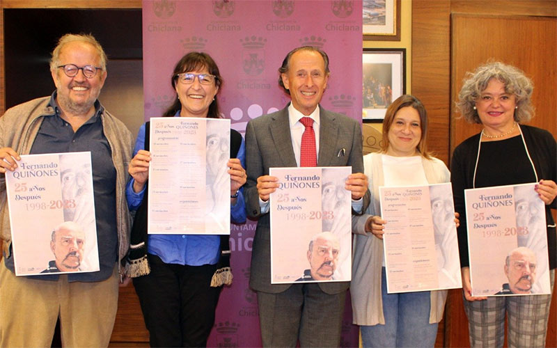 Fernando Quiñones ‘revive’ en Chiclana con ocasión del 25 aniversario del fallecimiento