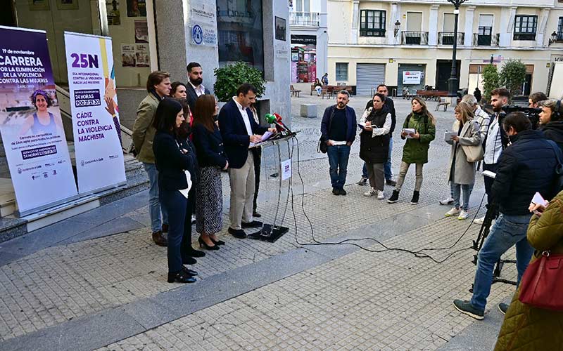 Una carrera popular y talleres formativos ‘acompañan’ en Cádiz el próximo 25-N