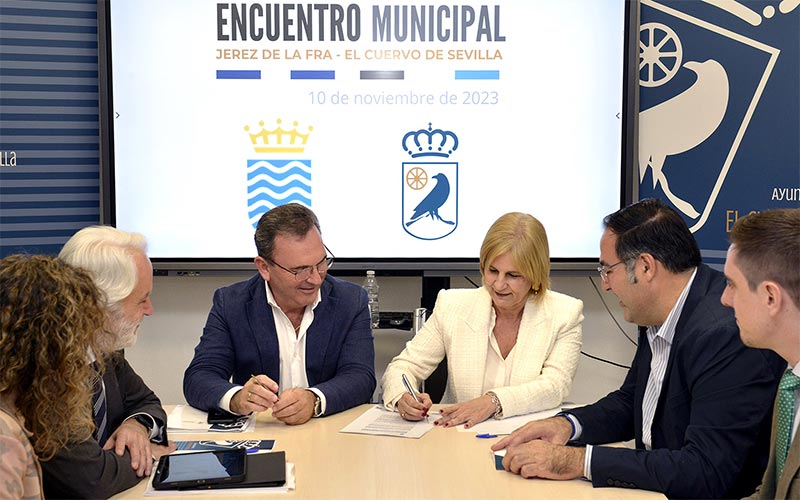 Jerez y El Cuervo quieren seguir compartiendo “sobre todo cariño”, pero no término municipal
