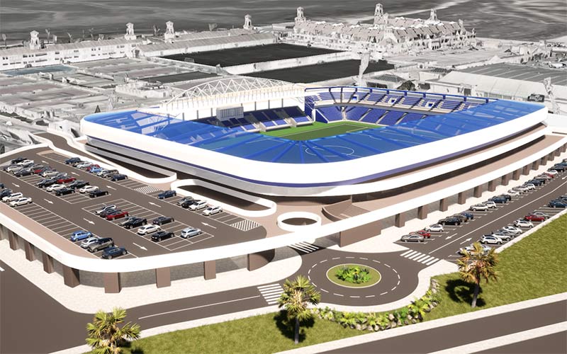 El Gobierno isleño reconoce que la reforma del estadio de Bahía Sur busca ampliar el centro comercial; se calcula ingresar hasta 7 millones