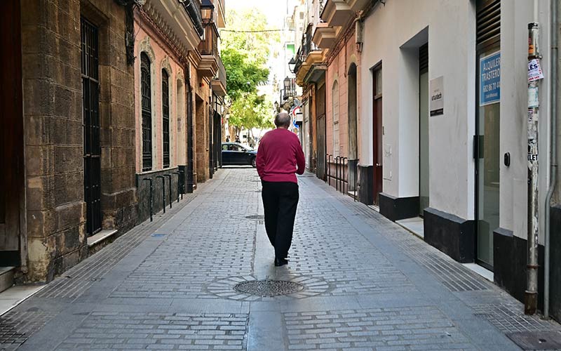 La oposición municipal en Cádiz arropa a la plataforma Veedor-Mentidero Peatonal