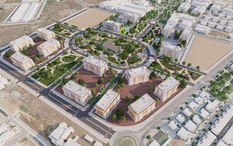 Avances en la estancada urbanización del sector SUNP-R1 de Rota