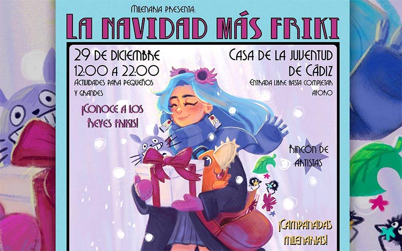 Los ‘frikis’ de Cádiz celebran su Navidad