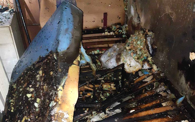 Muere en Jerez en el incendio de su casa