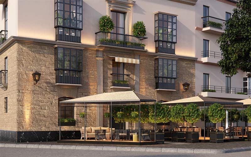 Meliá transformará dos fincas históricas en la Alameda Apodaca de Cádiz en un hotel de lujo