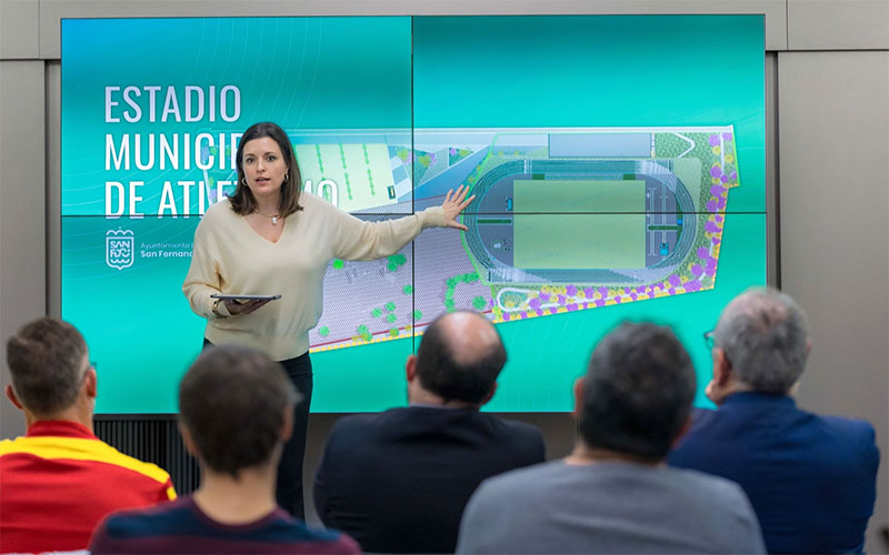 El futuro estadio de atletismo proyectado en Camposoto “despierta ilusión”