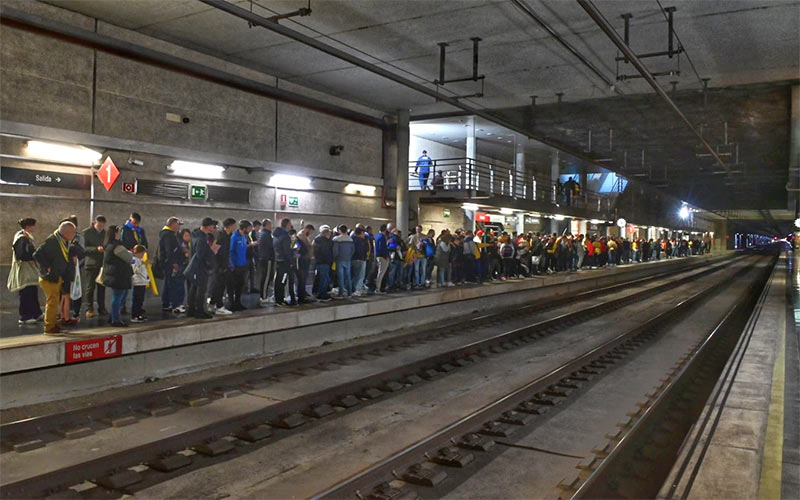 La estación de San Severiano es la primera del Núcleo de Cercanías de Cádiz con videovigilancia “inteligente”