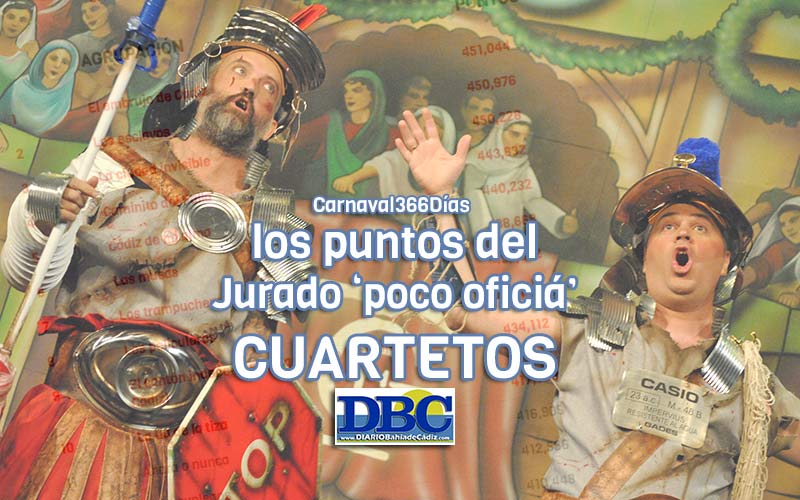 Los puntos de los cuartetos