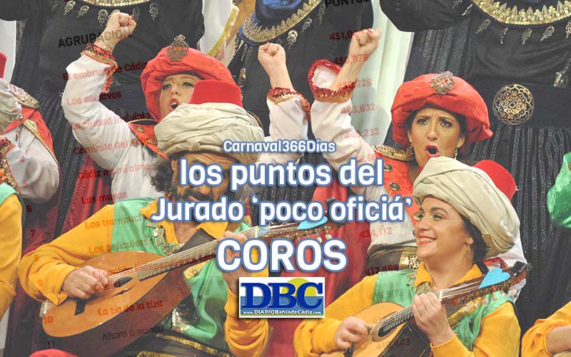Los puntos de los coros